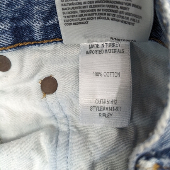 Agolde Ripley Mid Rise Straight Size 27 - Picture 9 of 13